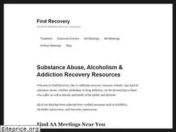 Sites similar to findrecovery.com