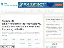 Sites similar to findrestaurantweeks.com