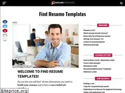 Sites similar to findresumetemplates.com
