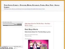 Sites similar to findsongslyrics.blogspot.com
