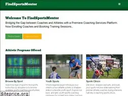 Sites similar to findsportsmentor.com