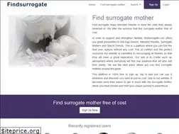 Sites similar to findsurrogate.com