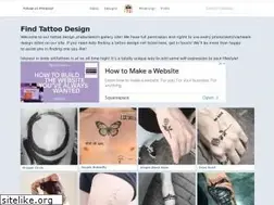 Sites similar to findtattoodesign.net