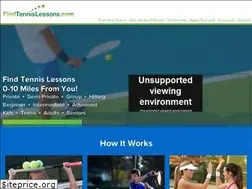 Sites similar to findtennislessons.com