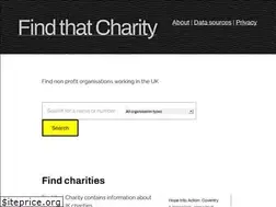 Sites similar to findthatcharity.uk