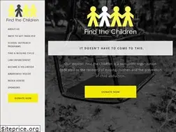 Sites similar to findthechildren.com