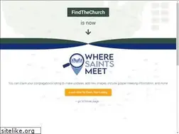 Sites similar to findthechurch.com