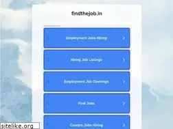 Sites similar to findthejob.in