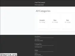 Sites similar to findthelawyer.com