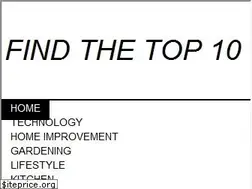 Sites similar to findthetop10.com