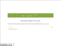 Sites similar to finduxevents.com