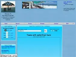 Sites similar to findwaterfrontbar.com