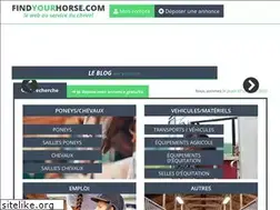 Sites similar to findyourhorse.com
