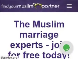Sites similar to findyourmuslimpartner.com