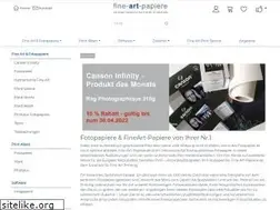 Sites similar to fine-art-papiere.de