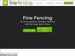 Sites similar to fine-fencing.com.au