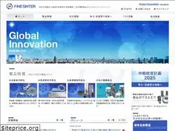 Sites similar to fine-sinter.com