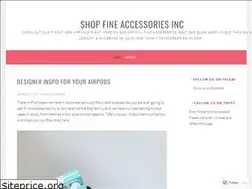 Sites similar to fineaccessories.wordpress.com