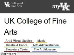 Sites similar to finearts.uky.edu