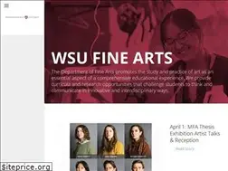Sites similar to finearts.wsu.edu