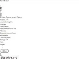 Sites similar to fineartsandeats.com