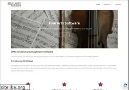 Sites similar to fineartssoftware.com