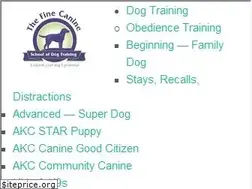 Sites similar to finecanine.com
