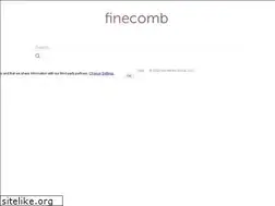 Sites similar to finecomb.com