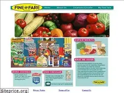 Sites similar to finefaresupermarkets.com