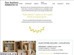 Sites similar to finefeatherskombucha.com