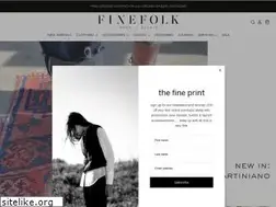 Sites similar to finefolk.com