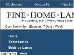 Sites similar to finehomelamps.com