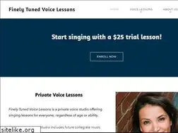 Sites similar to finelytunedvoicelessons.com