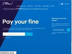 Sites similar to fines.vic.gov.au
