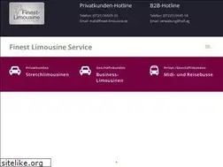 Sites similar to finest-limousine.de