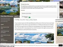 Sites similar to finestayslovenia.com