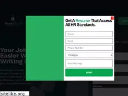 Sites similar to finestresumewriting.services