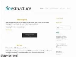 Sites similar to finestructure.co