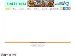 Sites similar to finestthaielcajon.com