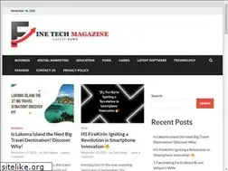 Sites similar to finetechmagazine.com
