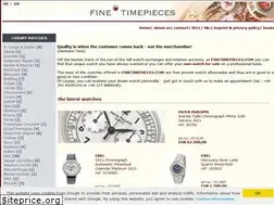 Sites similar to finetimepieces.com