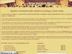 Sites similar to finevenuemusic.com