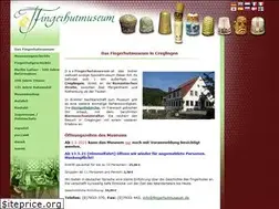 Sites similar to fingerhutmuseum.de