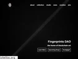 Sites similar to fingerprintsdao.xyz