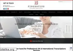 Sites similar to fingertipstyping.co.uk