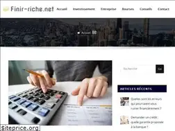 Sites similar to finir-riche.net