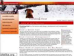 Sites similar to finishingfirst.com