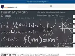 Sites similar to finishmymathclass.com