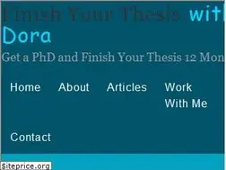 Sites similar to finishyourthesis.com