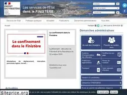Sites similar to finistere.gouv.fr